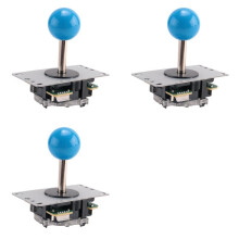 3X 5Pin Arcade Joystick 4/8 Way Fighting Stick Vervangende Onderdelen voor Game Arcade DIY Joystick(B)