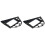2pcs 9 Inch Car Frame Dashboard Adapter for  Focus MK1 1998-2005 Android Radio Dashboard Navigation Panel 2