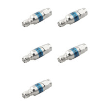 5X SMA Block 6GHz 2W Ternary Alloy Block Tri-Element Alloy Straightener Insulator RF Signal Connector
