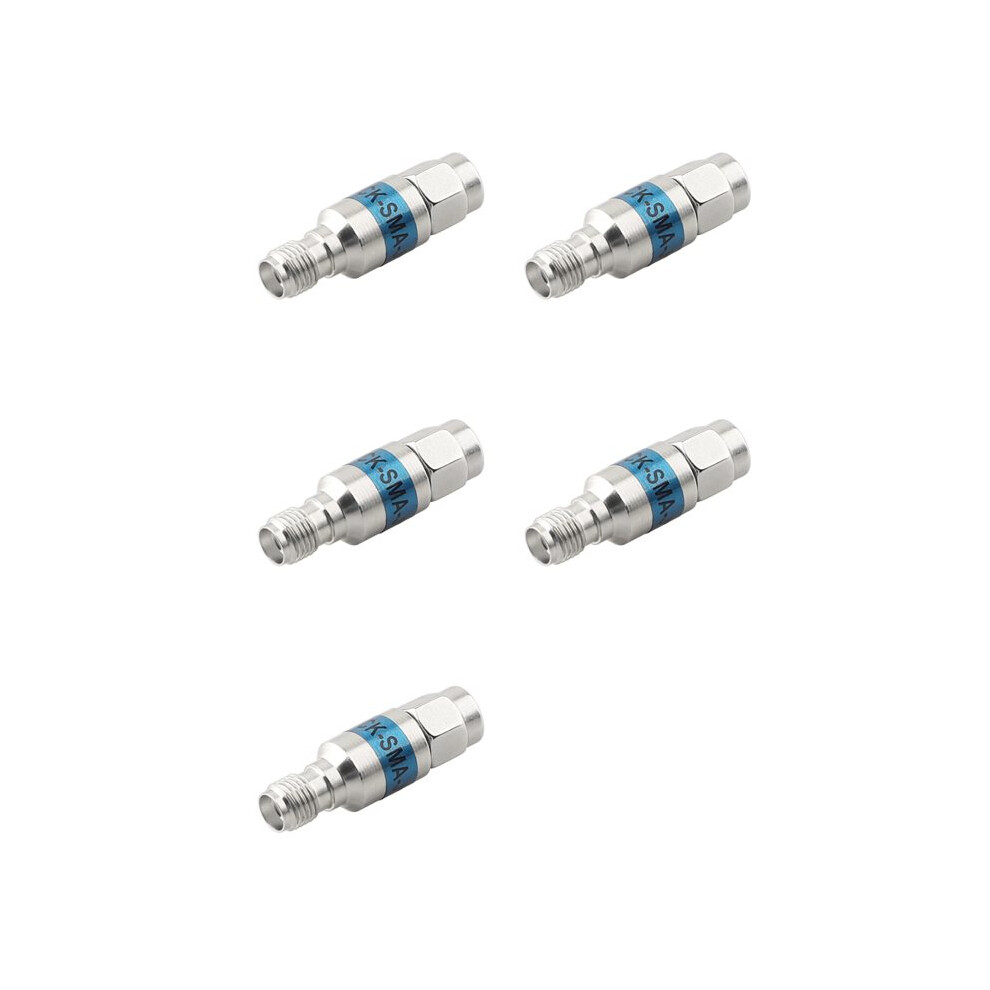 Photos - Cable (video, audio, USB) 5X SMA Block 6GHz 2W Ternary Alloy Block Tri-Element Alloy Straightener Insulator RF Signal Connector