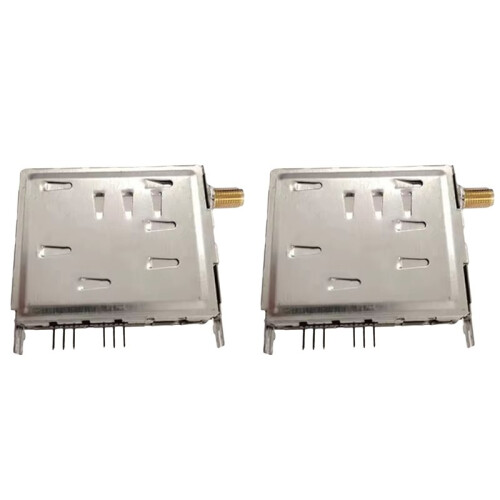 2Pcs 1.2G High-Frequency  Lock Frequency Tuner Receiver TA8804F+SP5055S Analogue High-Frequency