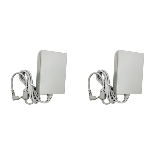 2X Game Console Adapter Charger AC Power Adapter Durable Auto-Voltage for   PS1 PSOne Slim EU Plug