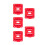 10PCS for  M18 Battery Holder, 18V Lithium Battery Wall Mount Dock, Secure & Organized Battery Storage Solution 6