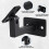 12 Pcs Adjustable Handrail Brackets, Stair Railing Brackets , Hand Rail Brackets for Stairs, Wall Mounted Brackets 6