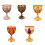 Metal Chalice With Artistic Detailing Elegant Drinking-Silver 2