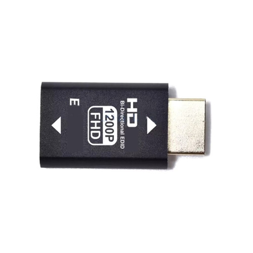5X -Compatible Edid Emulator Passthrough Eliminated Adapter Work with   to HD Video Splitters 1200 1