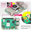 2 Conjuntos para Raspberry Pi 5 Active Cooler com Ventilador para Dissipação de Calor Eficiente 4