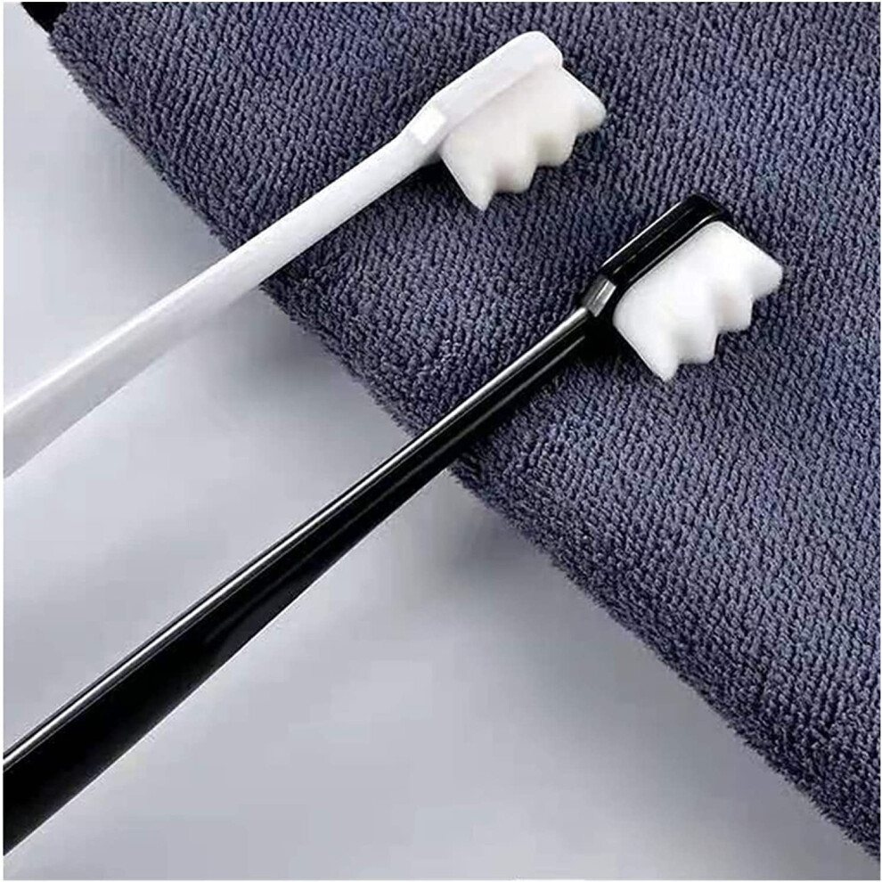 Soft Toothbrush for Adults with UltraSoft Nano Bristles, Eco Friendly Travel Toothbrush with Box