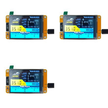 3X NerdMiner 350KH/S Solo Miner 2,8 Zoll Display Bitcoin Crypto Solo Lottery Miner Verbesserter Harshrate NerdMiner