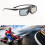 4X Active Shutter 3D Glasses for  TW5700/5400/5600/930 for ,  3D TV Rechargeable  RF Projector 4