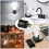 Outlet to Socket Adapter Plug-in Light Socket Convert Outlet to Light Bulb Socket Polarized US Plug 6