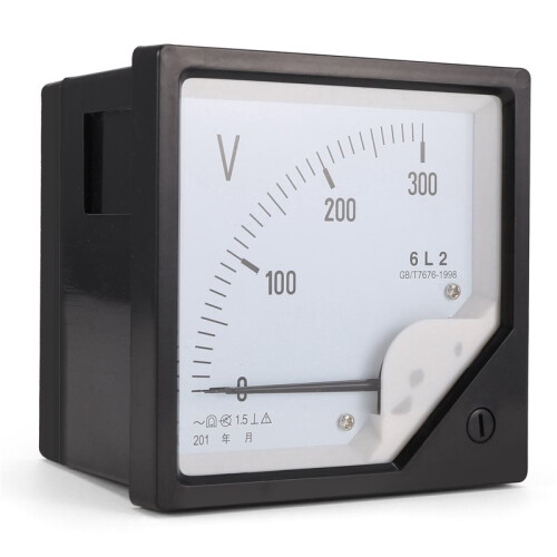 6X 6L2 Voltmeter AC 300V Wijzertype Spanningsmeter Mechanische Header