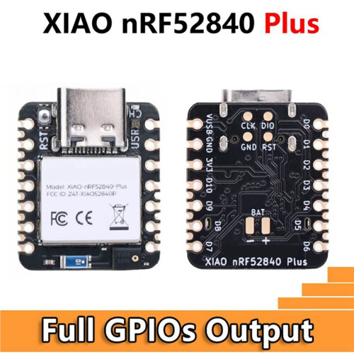2X for Seeed Studio XIAO NRF52840 Sense  BLE Development Board with Sensor 20 GPIO Compatible with for 2