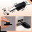 16 Pack Magnetic Push  Heavy Duty Push to Open Cabinet Hardware Push Release Magnets Touch , Black 1