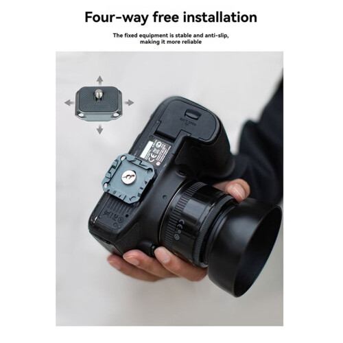 2X Cobone Quick Release Shoulder Strap Base with Quick Disconnect Adapter for    Cameras 2