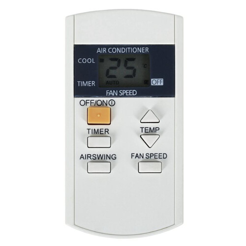 5X Télécommande A75C3740 pour Climatiseur  A75C3740 A75C3733 Remplacement de la Télécommande en Anglais 2