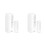 2X Zigbee Door Sensor Window Sensor Tuya Door Opener Detector Wireless  Door Sensor Alarm 1
