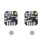 4Pcs MT6701 Magnetic Encoder Module PWM/I2c Brushless Motor Encoder ABZ Mode 1024 Lines Replaces for AS5600 Module 9