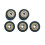 10pcs Pinch Roller for GCC RABIT Pcut Mimaki Graphtec Iolion Cutter Plotter 4x10x14mm 2