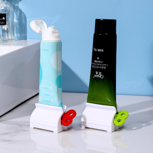 Toothpaste Tube Squeezer Blue – Manual Toothpaste Squeezer for Easy Tube Squeezing and Bathroom Organization 1