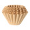 100pcs Unbleached Cone Shaped Coffee Filters-true color 155 1