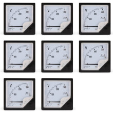 8X 6L2 Voltmeter AC 300V Pointer Type Voltage Meter Mechanical Header