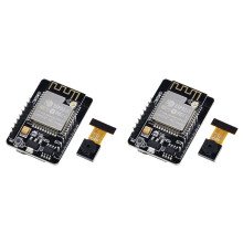 2X ESP32-CAM-Entwicklungsboard ESP-32S WiFi-Multifunktionsmodul mit OV2640-Modul WIFI + -Modul
