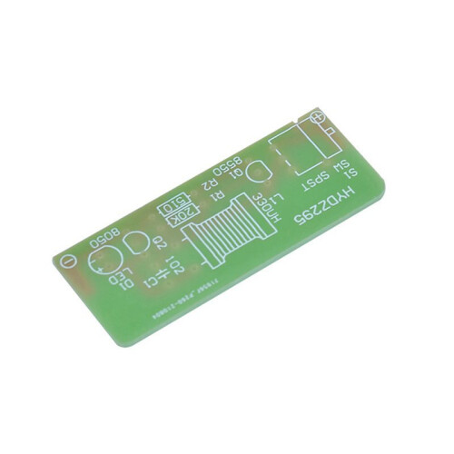 2X 1.5V Flashlight DIY Kit Simple Integrated Circuit Board Soldering Practice Suite Electronic Components Welding