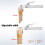 3X Adjustable Drawer Fixing Clamp, Universal Drawer Panel Front Installation Clamps Fixing Clips with Replaceable Clip 4