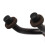 2X Multi-Styles Gitarr Väggmonterad Hängare Halkfri Instrumenthållare för Elektrisk Gitarr Headstock 5