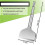 3X Tile Chisel SDS  Chisel- 165X75mm Wide for Hammer, Flat Chisel Angled, 42CrMo Special Steel, Durable, 4