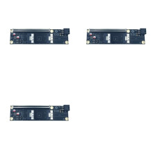 3X 2 Port PCI-E 4.0 X16 to SlimSAS SFF-8654 Adapter Card GEN4 SFF-8654-8i SFF8654 Riser Card for Video Card GPU