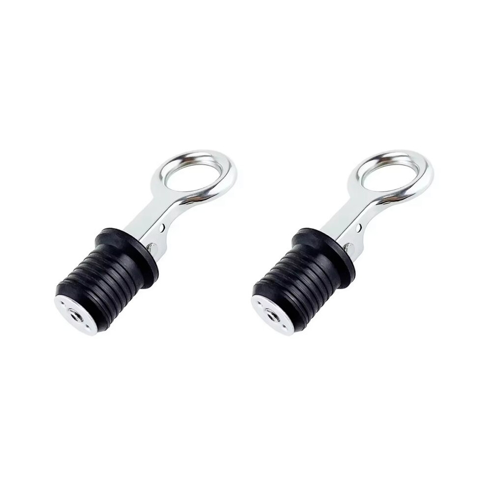2Pcs 25Mm Marine Drain Plug Adjustable Snap Tight Stainless Steel Drain Plugs Speed Boat Kayak Motorboat Accessories 4711852501282