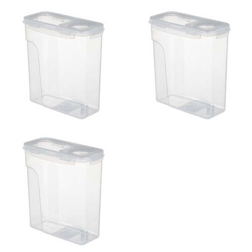 3X 3D Printer PLA Filament Drying Box 1KG Material Tray Double Layer Sealing 4L Moisture Proof Storage Container White