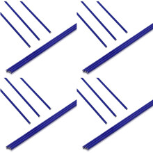12 Sticks Brazing Rods 56% Solder - Flux Coated Solder Kits, High Temperature Resistance, Brazing Welding Rods