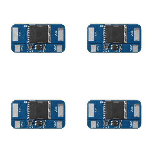 4X Ideal Diode Module Backflow Prevention Ideal Diode Rectifier 5-30V 10A DIY Electronic Kit