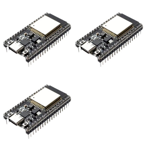 3X NodeMCU-32S ESP32S Development Board Dual-Core WiFi & BLE ESP32 IoT Wireless Module TYPE-C