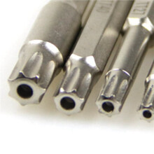 Destornillador con Punta de Estrella de Siete Puntas y Mango Hexagonal, 10 Piezas, TT20, TT25, TT27, TT40, TT45
