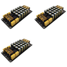 3X Dual Power Gelijkrichter Filter Module 6A X2 Eindversterker Board 2X300W voor Eindversterker Gelijkrichter Filter