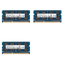 3X DDR3L 8GB 1600MHz 1.35V PC3L Laptop Ram Memory,Support Dual Channel Double-Sided 16 Chips