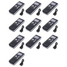 10X 8G Voice Recorder, High-Definition Noise Reduction MP3 Player, Suitable for Meetings and Other Occasions