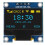 2X Módulo de Tela OLED de 0,96 Polegadas I2C IIC 128x64 SSD-1306 Tela LCD 3,3V-5V Azul Amarelo para ESP32 ESP8266 2