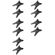 Camera Flash Stand Flash Speedlight Hot Shoe Mount Stand with 1/4inch Metal Tripod Thread 10 Pack