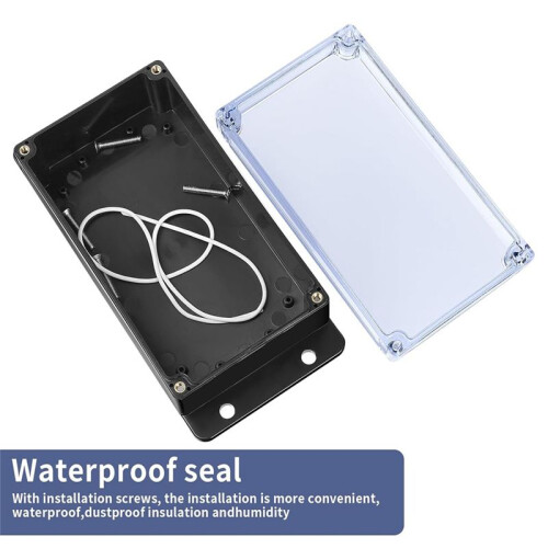 Outdoor Junction Box Waterproof IP65, Electronic Engineering Box, Electrical Box, Dustproof Engineering Enclosure 2