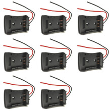 8X Batterijadapter voor  Flexvolt 60V Max Dock-Voedingsconnector 12 Gauge 54
