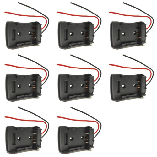8X Batteriadapter för  Flexvolt 60V Max Dock Power Connector 12 Gauge 54