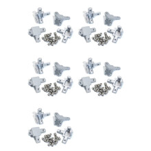 20Pc 2020 Series 3Way End Corner Bracket Connector for European Standard 6mm T Slot 20 X 20mm Aluminum Extrusion Profile