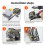 3X dla Bambu AMS AMS Feed Board Replacement 3D Printer Parts AMS Inlet Board dla Bambu 4