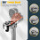 6 PCS Labor-Saving Ratchet Rotatable Multi-Purpose Screwdriver Screwdriver Set Hardware Tool Combination Screwdriver 4