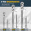 6 PCS Labor-Saving Ratchet Rotatable Multi-Purpose Screwdriver Screwdriver Set Hardware Tool Combination Screwdriver 6